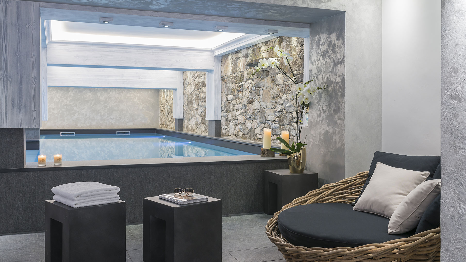 Hotel avec piscine à Méribel - La Chaudanne