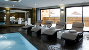 Espace de détente dans notre hôtel spa dans les Alpes, La Chaudanne